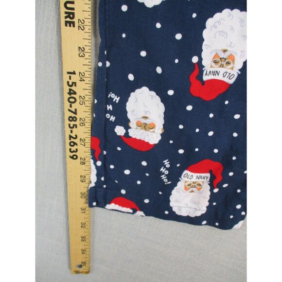 Old Navy Christmas Santa Ho Ho Ho Fleece Lounge Pants Sleepwear S - Picture 6 of 9
